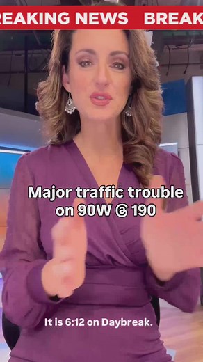 Breaking News: Traffic at a standstill at 90W and I-190 interchange