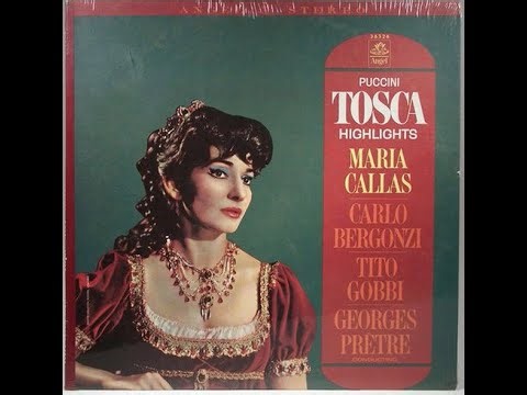 Puccini Tosca Highlights/Maria Callas/C. Bergonzi/T. Gobbi /Georges Prêtre Conducting Puccini (1965)