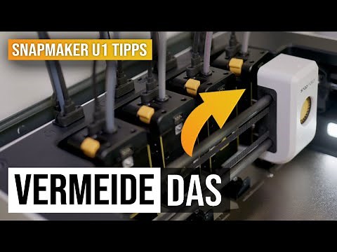 Snapmaker U1 - First steps after unboxing [BEGINNER TUTORIAL]
