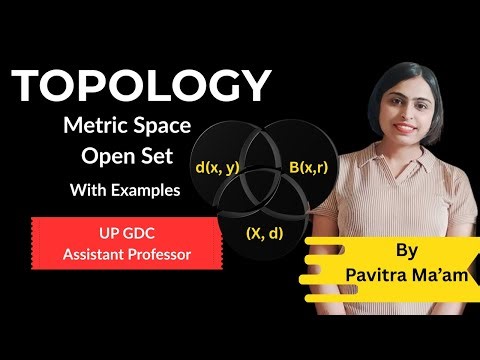 Topology Made Easy | Metric Space & Open Set | UP GDC Assistant Professor