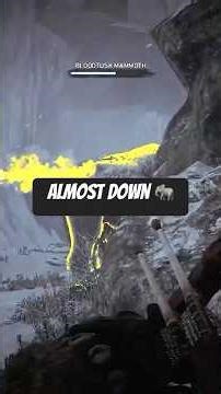 Far Cry Primal – Bloodtusk Mammoth | Final Moments of the Hunt 🩸🐘 #BloodtuskMammoth #gamingshorts