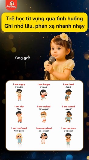 ⁉️ MUỐN CON NÓI TIẾNG ANH CHUẨN, TỰ NHIÊN NHƯ NGƯỜI BẢN XỨ? 👉 Cho con học với Monkey ngay: https://beyeungoaingu.monkeyjunior.com/linhnttmj 🎁 Ưu đãi chỉ áp dụng TRONG TUẦN NÀY: 📚 Gói học trọn đời chỉ còn 1399k (Giá gốc 2799k) 📚 Bộ quà tặng trị giá 2,000,000đ: ✨ Gói học toán tư duy Monkey Math ✨ Bộ workbook phát triển tư duy logic Hơn 15 triệu phụ huynh từ 108 quốc gia đã trải nghiệm và tin tưởng lựa chọn Monkey Junior. Chương trình học tiếng Anh giúp cho con 0-11 tuổi tiếp cận và học tiếng A