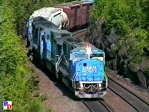 20K views · 1.4K reactions | Perched on the rocks of the "Middlefield Twin Ledges" we observe a CSX eastbound train dropping down the east slope of the Berkshires in western Massacusetts. From the BKVP show "From Conrail to CSX in the Berkshires" https://rfd.video/ConrailCSX | Railfan Depot | Facebook