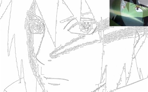 matlab 视频边缘检测 火影op16