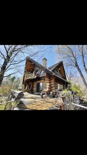  Handcrafted Log House with Mt. Fuji View!  Escape to nature with...