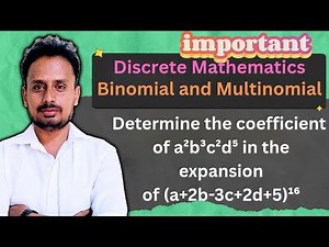 Binomial & Multinomial Theorem Problems | Discrete Mathematics Structure (DMS) Explained | Part 11