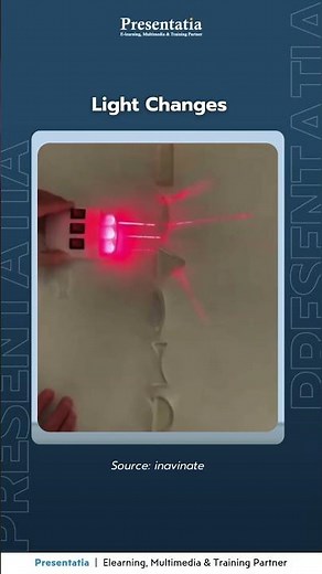 Did you know that light can change direction when it passes through different materials?💡