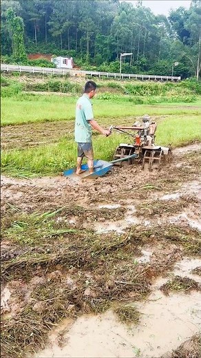 🔥 Smart Farming Starts with This Mini Power Tiller! 🚜 #shorts #ytshorts #shortsfeed