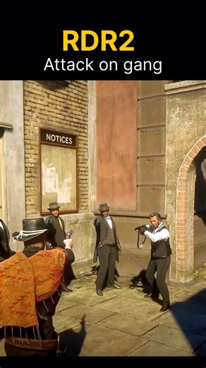Attack on mafia gang in #reddeadredemption2 #rdr2 #gaming
