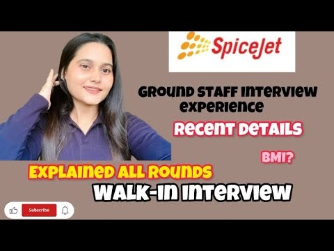 | Most recent SpiceJet Ground staff interview | Experience✅ all rounds Explained✅ Walking interview