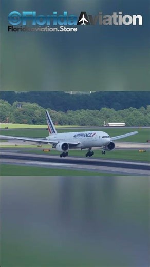 Boeing 777 Air France Smooth Landing at Atlanta ATL International Airport | Plane Spotting