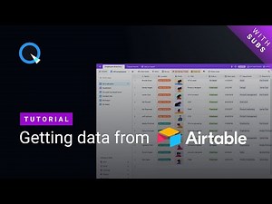 Getting Data from Airtable API and Creating a Basic Web App via Quarkly [eng/rus subs]