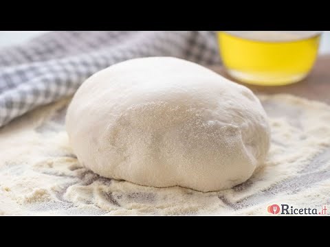 Impasto per la Pizza fatto in casa (senza impastare) - Ricetta.it