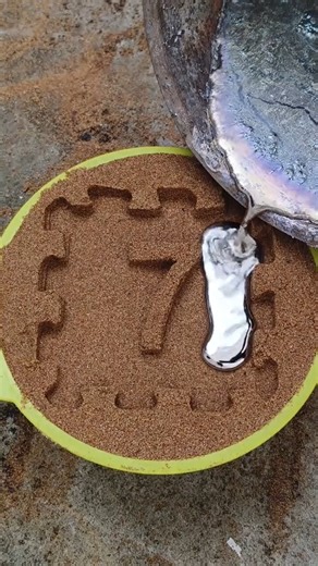 Molten Creations | Where sand and molds meet, incredible transformations take place, turning ideas into reality! 🏗️✨ . . . #metalcasting #sandcasting... | Instagram