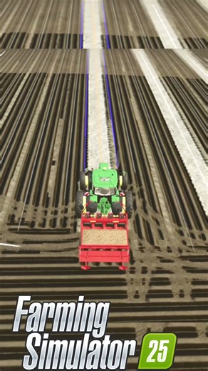 Planting Potatoes PERFECTLY 🥔 | Farming #Shorts #FarmingSimulator #PotatoPlanting