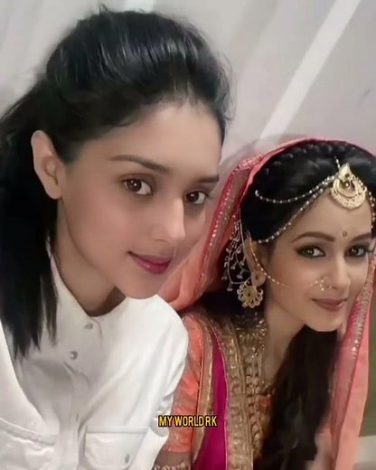 Radhakrishn Holi Shooting/Offscreen Moments of Sumedh Mallika💕👌✨