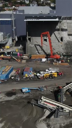 Memorial Stadium demolition enters final stages