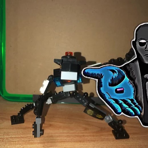 Lego Robot Fight Poses - Creative Lego Posing Ideas