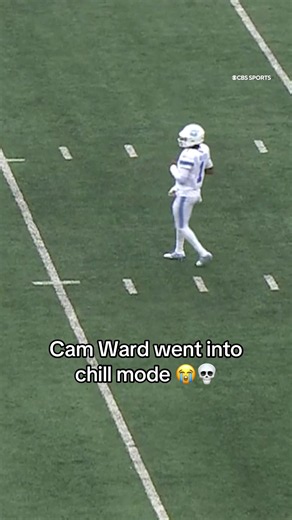 Cam Ward just walking in the pocket 😭 #nfl #football | cam ward