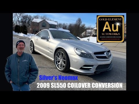 2009 Mercedes-Benz SL550 from Texas - Silver’s Neomax w/ SWIFT Springs Upgrade Coilover Conversion