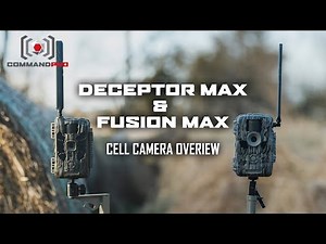 Stealth Cam Deceptor Max & Fusion Max Cellular Trail Camera Overview