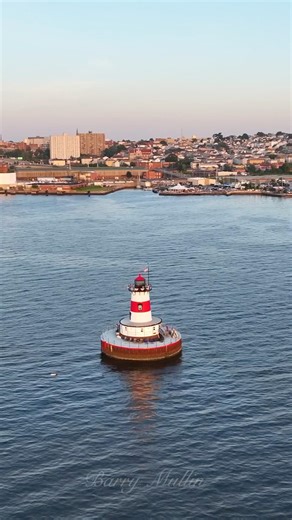 Borden Flats Lighthouse, MA Drone Tour #shorts