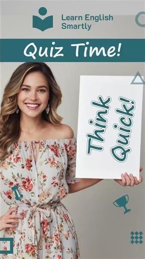 English Quiz #LearnEnglishSmartly #easyenglisheveryday