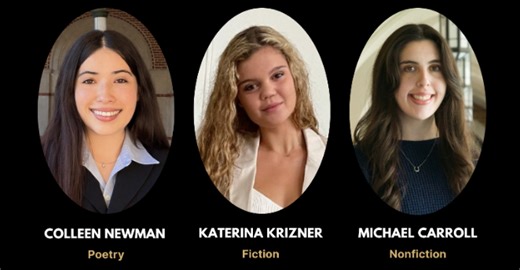Merrill Moore creative writing awards announced