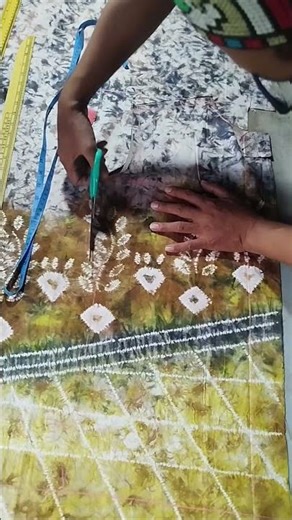 Memotong pola Batik Pria #fashion #hasiljahitan