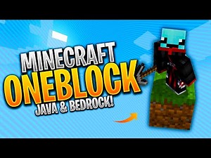 🔥 Cómo JUGAR ONEBLOCK en Minecraft 1.21 🌟 [Java & Bedrock] 🚀