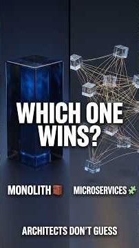 Monolith or Microservices? Choose the Right Architecture 🧭 | Day 12