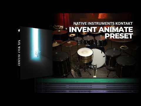 Invent Animate Drum Kit for GGD Invasion | Modern Metal Drums