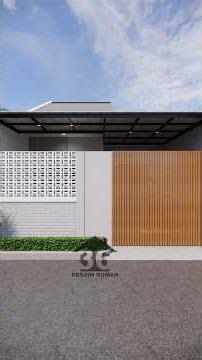 DESAIN RUMAH 6X12 METER 2 KAMAR TIDUR