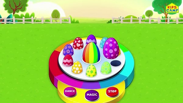 Learn Colors With Space Dancing Balls Machine | Toddler Learning Video