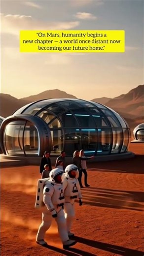 Life on Mars: Humanity’s Future Home | Mars Colony Concept
