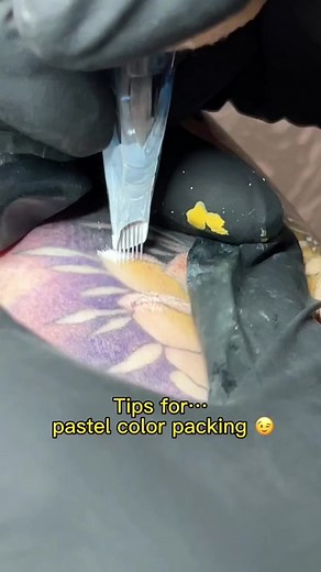 Mastering Pastel Color Packing Technique for Bright Tattoos
