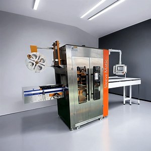 [Hot Item] Advanced Klio Automatic Sleeve Label Applicator with PLC Technology