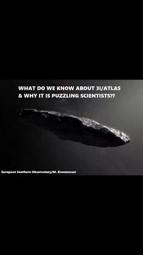 11K views · 71 reactions | Harvard astronomer #AviLoeb has argued that #3I #ATLAS screaming through the solar system at incredible speed could be an enormous alien spacecraft. While many scientific community say we are looking at a comet largely made up of carbon dioxide ice, Loeb maintains that the object has many unusual properties that leave him suspicious that there is more than meets the eye with the interstellar object. | Meteorologist Joel Barnes | Facebook