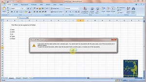 011 Copy Excel files and whole folder of Excel files with everything in it.