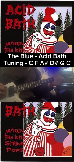 Acid Bath - The Blue Guitar Tutorial and Cover