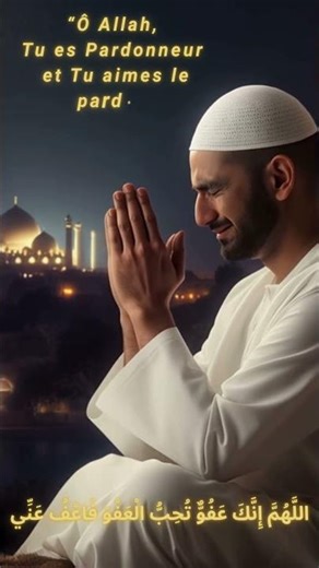 Cette Douah très puissante pour demander pardon #islam #invocation #douah #ramadan