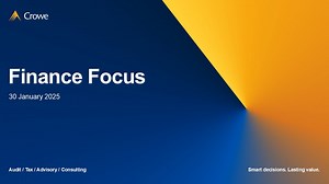 Finance Focus - Potential Impact of PSA, P11D's, Audit & Accounting Practice Changes