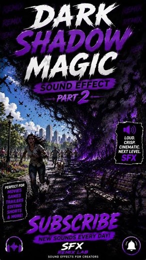 Dark Shadow Magic Sound Effect | Part 2