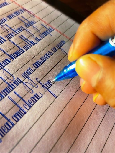 best handwriting skills 💕 #handwriting #trending #calligraphy #viral #foryo