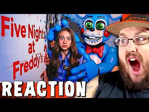 Five Nights At Freddy's 2 In Real Life | Shiloh & Bros FNAF REACTION!!!