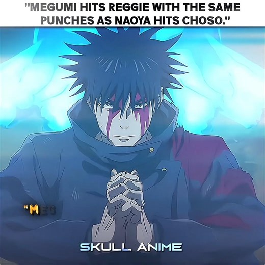 "Megumi Punches Reggie 😯." | Jujutsu Kaisen Season 3 | MONTAGEM FUEGO (SUPER SLOWED)