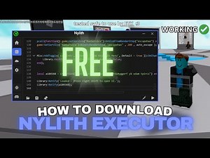 How to hack on Roblox! (FIXED) Nylith executor (product) tutorial (byfron bypass) exploit