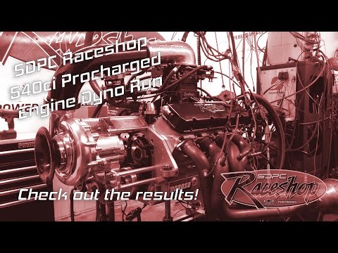 SDPC Raceshop 540ci Procharged Big Block