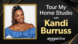 Watch Tour My Home Studio with Kandi Burruss on Amazon Live