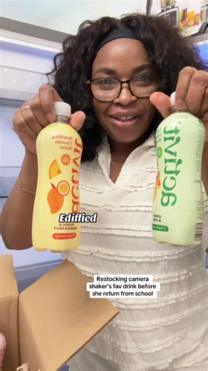 Restocking Camera Shaker's Favorite Drink